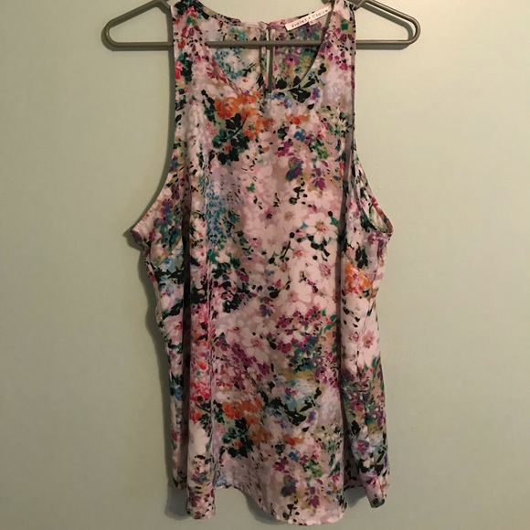 Floral Violet + Claire Tank - Picture 2 of 3